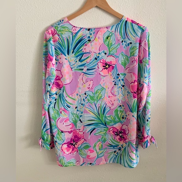 Lilly Pulitzer Pamela Blouse - Picture 2 of 5